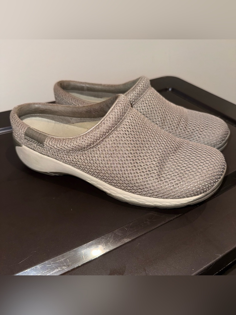 Merrell Womens Encore Q2 Breeze Slip-On Clog Size 8 Gray Gorpcore Outdoor Mesh
